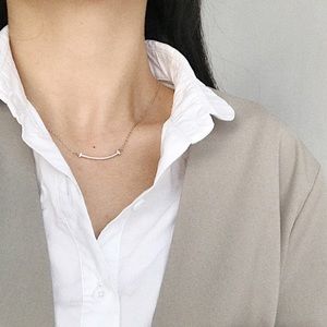 925 Sterling Silver Necklace Adjustable